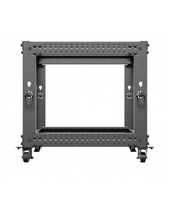 LANBERG Open rack 19 '' 9U 600x600-1100 regulowany czarny nr 2