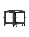 LANBERG Open rack 19 '' 9U 600x600-1100 regulowany czarny - nr 8