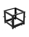 LANBERG Open rack 19 '' 9U 600x600-1100 regulowany czarny - nr 9
