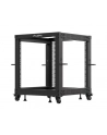 LANBERG Open rack 19 '' 12U 600x600-1100 regulowany czarny - nr 7
