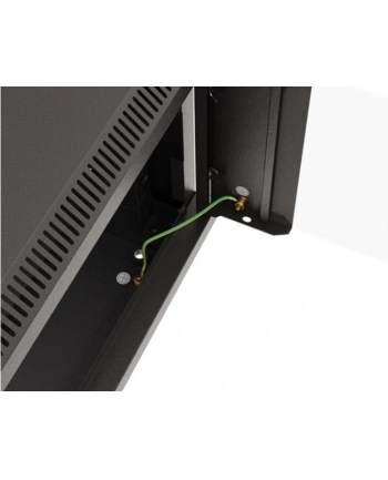 LANBERG Szafa instalacyjna wisząca 19 '' 6U/540x350 flat pack czarna drzwi przeszklone nr 2