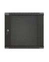 LANBERG Szafa instalacyjna rack wisząca 19 '' 9U 540x350 czarna drzwi przeszklone flat pack - nr 13