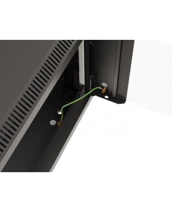 LANBERG Szafa instalacyjna rack wisząca 19 '' 9U 540x350 czarna drzwi przeszklone flat pack nr 2