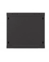 LANBERG Szafa instalacyjna rack wisząca 19 '' 9U 540x350 czarna drzwi przeszklone flat pack - nr 5