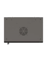 LANBERG Szafa instalacyjna rack wisząca 19 '' 9U 540x350 czarna drzwi przeszklone flat pack - nr 6
