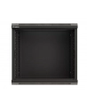 LANBERG Szafa instalacyjna rack wisząca 19 '' 9U 540x350 czarna drzwi przeszklone flat pack - nr 8