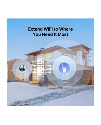 TP-LINK AX3000 Wi-Fi Range Extender nr 1