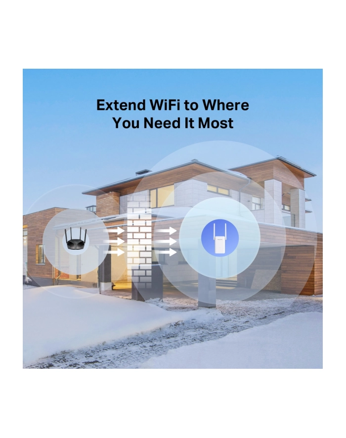 TP-LINK AX3000 Wi-Fi Range Extender główny