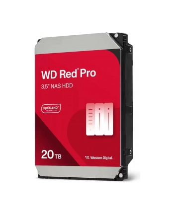 western digital Dysk WD Red Pro™ WD202KFGX 20TB 3,5'' 7200 512MB SATA III NAS nr 2