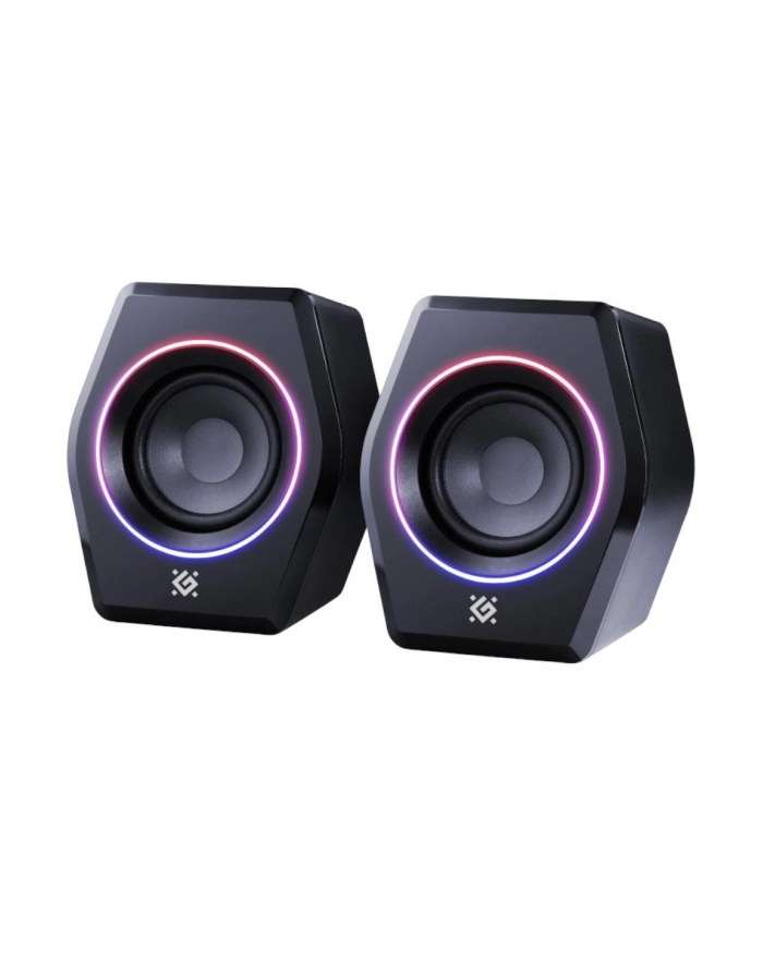 Głośniki Defender SOLAR 9 2.0 10W Bluetooth USB podświetlenie RGB główny
