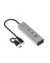i-tec Uniwersalny metalowy ładujący HUB 2xUSB-C/2xUSB-A PD 85W - nr 1