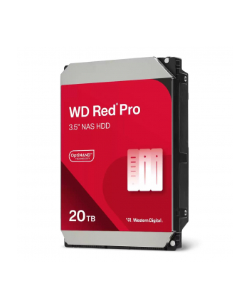 western digital Dysk WD Red Pro™ WD202KFGX 20TB 3,5'' 7200 512MB SATA III NAS nr 1