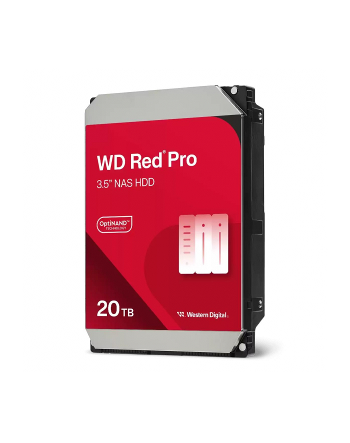 western digital Dysk WD Red Pro™ WD202KFGX 20TB 3,5'' 7200 512MB SATA III NAS główny