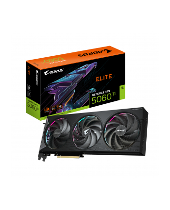 Karta VGA Gigabyte AORUS GeForce RTX 5060 Ti ELITE 16G 16GB GDDR7 128bit HDMI+3xDP PCIe5.0