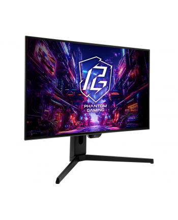 Monitor ASRock 27'' Phantom Gaming Monitor PGO27QFS WOLED QHD 240Hz 2xHDMI 2xDP HUB głośniki