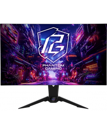 Monitor ASRock 31,5'' Phantom Gaming Monitor PGO32UFS WOLED 4K UHD 240Hz 2xHDMI 2xDP HUB WiFi głośniki