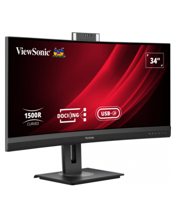 viewsonic europe Monitor ViewSonic 34” VG3457CV MVA UWQHD 100Hz 2xHDMI DP HUB RJ45 głośniki nr 2