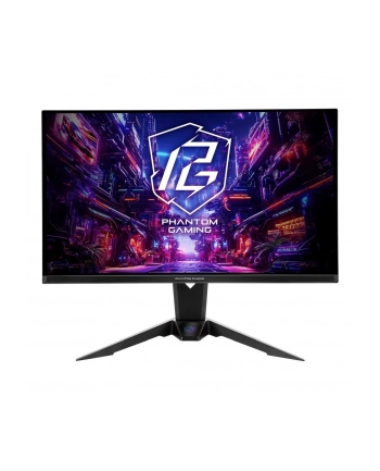 Monitor ASRock 27'' Phantom Gaming Monitor PGO27QFV QD-OLED QHD 360Hz 2xHDMI DP USB-C