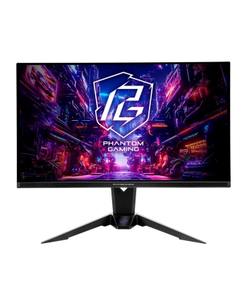 Monitor ASRock 27'' Phantom Gaming Monitor PGO27QFV QD-OLED QHD 360Hz 2xHDMI DP USB-C