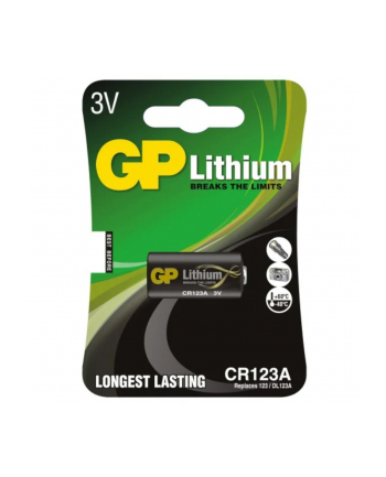 gp battery Bateria CR123 (foto litowa) GP blister 1 szt. nr 1
