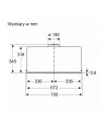 bosch Okap wyspowy DLN78PC60 Serie8 70cm - nr 4