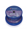 DVD+R Verbatim [ cake box 50 | 4.7GB | 16x | matte silver ] - nr 22