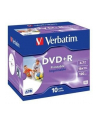 DVD+R Verbatim [ jewel case 10 | 4.7GB | 16x | do nadruku ] - nr 15