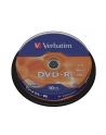 DVD-R Verbatim [ cake box 10 | 4.7GB | 16x | matte silver ] - nr 12