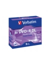 DVD+R DL Verbatim [ jewel case 5 | 8.5GB | 8x | matte silver ] - nr 9