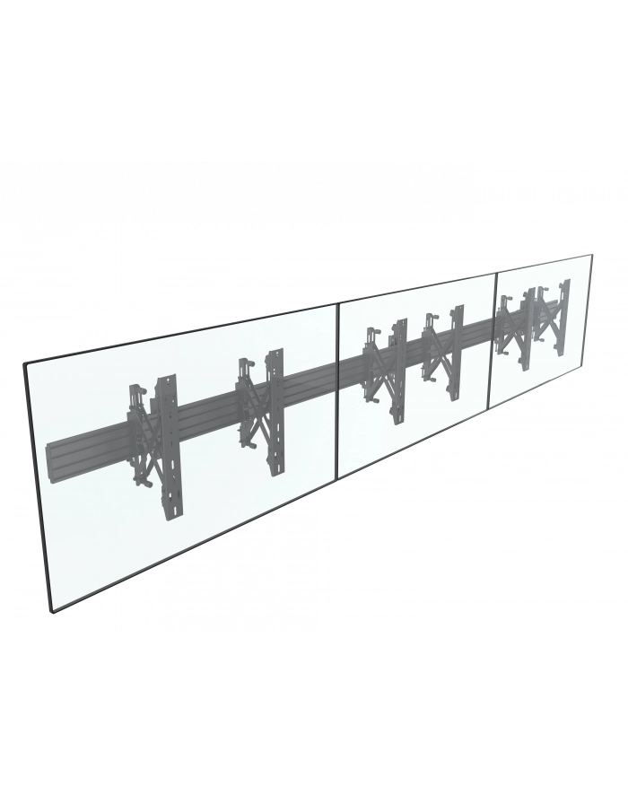 Equip 650355 Wspornik do tablic reklamowych 165,1 cm (65) czarny główny