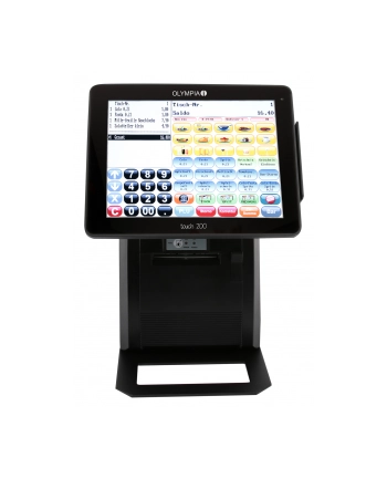 Olympia Kasse Touch 200 Tse Schwarz Hinweis Beachten (949904002) nr 1