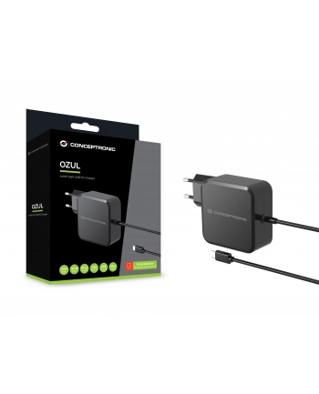 Conceptronic Emaga Ładowarka Ścienna 120549803101 Czarny 100 W
