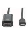 digitus Kabel USB Type-C/HDMI M/M USB 3.1 Gen.2 SuperSpeed+ 4K/60Hz 18Gbps 2m czarny - nr 21