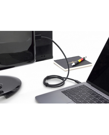 digitus Kabel USB Type-C/HDMI M/M USB 3.1 Gen.2 SuperSpeed+ 4K/60Hz 18Gbps 2m czarny