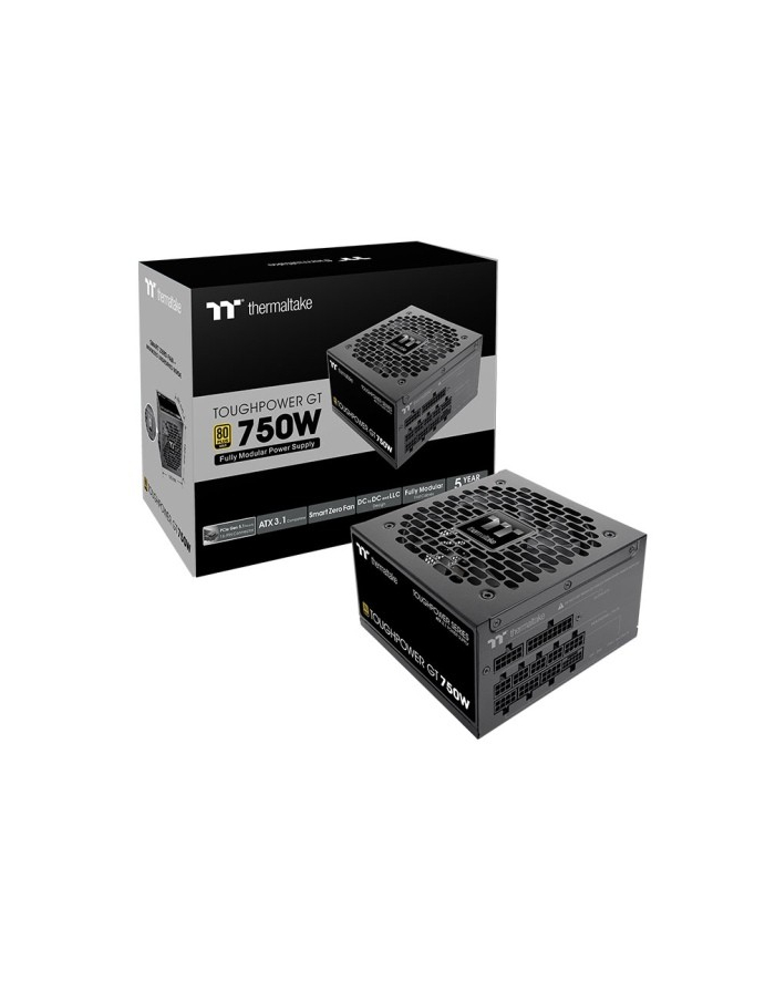 thermaltake Zasilacz ToughPower GT 750W Gold MODULARNY ATX3.1 główny