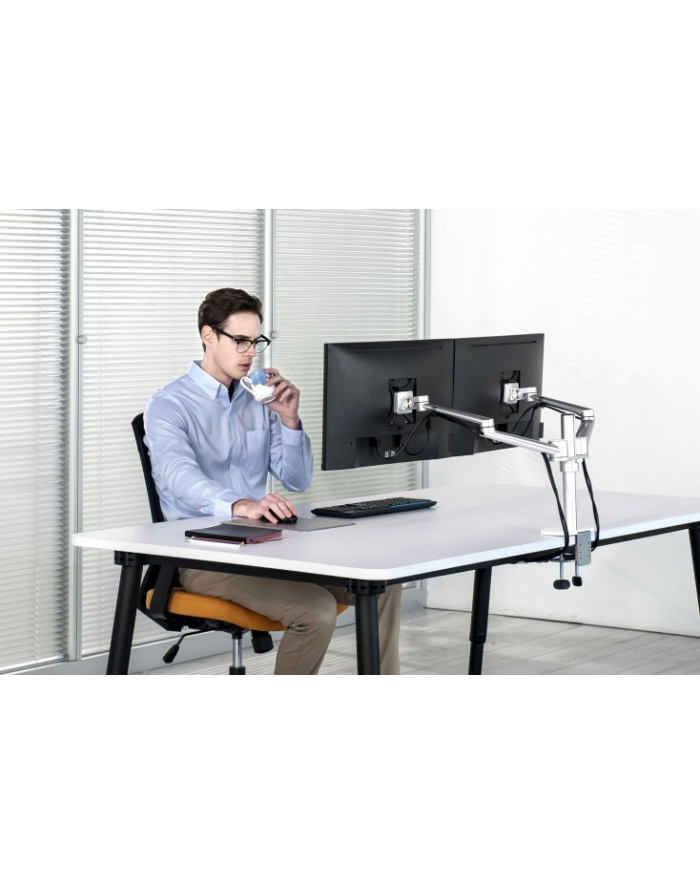 Spire na 2 monitory do 27'' Arm Basic (CG-UGOL-2S) główny
