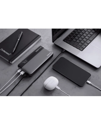 Intenso He25000 25000 Mah Quick Charge Lipo Usb A C
