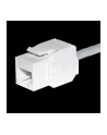 Moduł keystone Jack RJ45 kat. 6A UTP, beznarzędziowy, biały Netrack - nr 1
