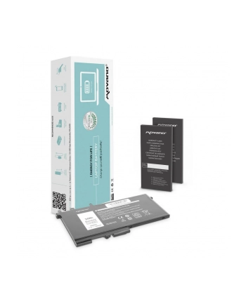 Bateria Movano do notebooka Dell Latitude 3DDDG, E5280, 5280, E5480, 5480, 5490, E5580, 5580 (11.4V) (3000 mAh)