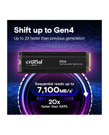 crucial Dysk SSD P310 4TB M.2 NVMe PCIe 4.0 2280 radiator nr 2