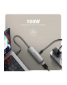 axagon RVC-HI8KPD Adapter aktywny USB-C -> HDMI 8K/60Hz, Aluminum, PD100W, 16cm kabel - nr 3