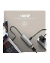 axagon RVC-HI8KPD Adapter aktywny USB-C -> HDMI 8K/60Hz, Aluminum, PD100W, 16cm kabel - nr 48