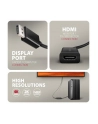 axagon RVD-HI20N Adapter aktywny DisplayPort -> HDMI 1.4, 4K/60Hz, kabel 15cm - nr 42