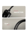 axagon RVD-HI20N Adapter aktywny DisplayPort -> HDMI 1.4, 4K/60Hz, kabel 15cm - nr 43