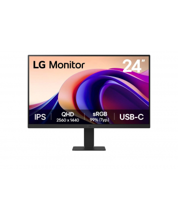 Monitor LG 24'' 24U631A-B IPS QHD 100Hz HDMI USB-C