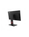 LENOVO ThinkVision T24D-40 23.8inch 1920x1080 IPS 120Hz USB-C docking 96W Daisy Chain Speakers 2x2W Epeat Gold TCO10 - nr 34