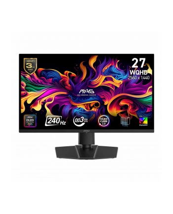 MSI MAG 273QP QD-OLED X24 26.5inch WQHD 240Hz 0.03ms 2xHDMI DP Black nr 1