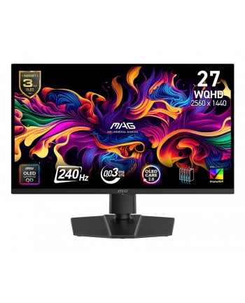 MSI MAG 273QP QD-OLED X24 26.5inch WQHD 240Hz 0.03ms 2xHDMI DP Black nr 2