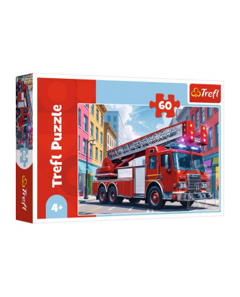 Puzzle 60el Wóz strażacki 17405 Trefl