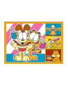 Puzzle 4w1 Garfield kocha lazanię 34673 Trefl - nr 9